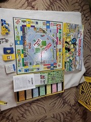 The Simpsons Monopoly Board Game Welcome To Springfield 2001 COMPLETE