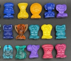Lot of 68 Crazy Bones Classic Sports Mixed Variations – Lots Of Duplicates