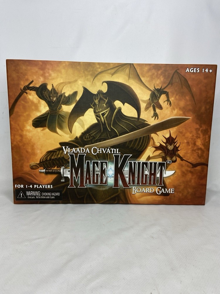 Mage Knight Board Game Vlaada Chvátil for 1-4 Players Ages 14+ WizKids NECA