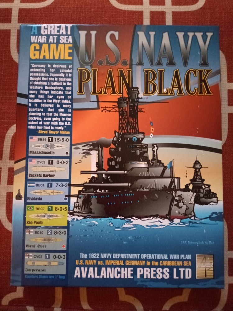 U. S. Navy Plan Black by Avalanche Press LTD
