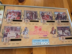 The Legend of the Lone Ranger Board Game 100% Complete Milton Bradley 1980