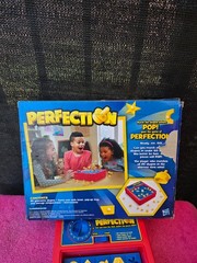 Hasbro Perfection Beat The Clock Skill & Action Game Family Board Game