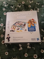 Monopoly Gamer Super Mario Complete Game with Six Add-On Character Figures