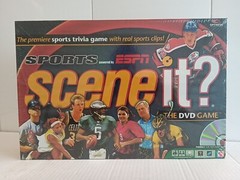 Mattel Scene It Powered By ESPN Family Party DVD Game Sports Video Clips Trivia