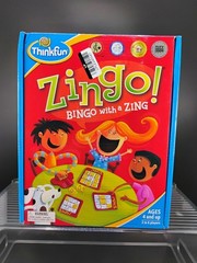 ThinkFun Zingo! Bingo With A Zing Game Ages 4+ Family Kids Game