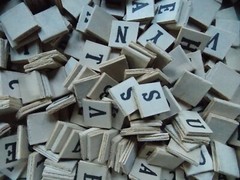 2 boxes of Anagrams and Letters