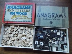 2 boxes of Anagrams and Letters
