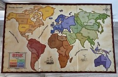 RISK VINTAGE 1998 BOARD GAME Parker Brothers WORLD DOMINATION