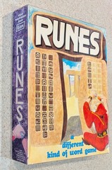 RUNES Word Game (1981 Eon) — Open / Unused — Vintage