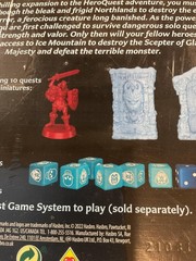 Avalon Hill HeroQuest The Frozen Horror Quest Pack Extension Pack Sealed
