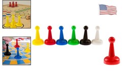 24-Piece Assorted 1″ Multi-Color Pawns for Board Games and Crafts – Fun Learning