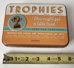 Trophies Trivia Game Cards Family Party Facade Games Metal Tin 2-30 Players 2019