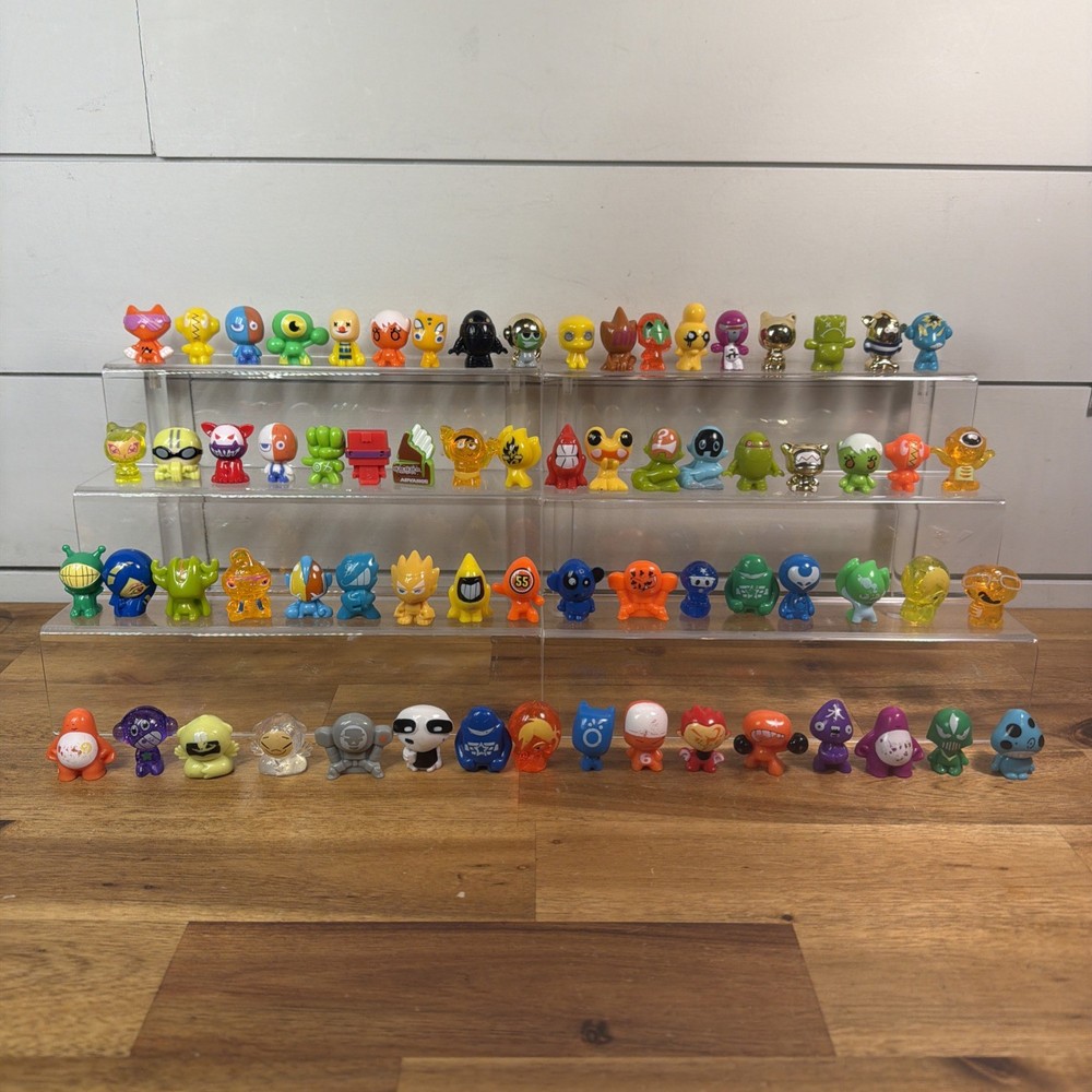 Crazy Bones Lot Of 69 Mixed Figures Condition varies Ships Fast!