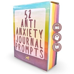 52 Anti-Anxiety Journal Cards – Cognitive Behavioral Therapy (CBT) Journaling Pr