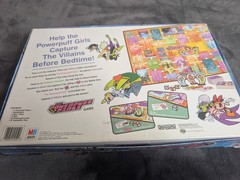 The Powerpuff Girls Saving The World Before Bedtime 2000 MB Vintage Board Game.