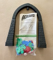 Acrobats, by Pressman, 1989 (2-4 Players, Ages 6+) **Missing 3 Tokens**