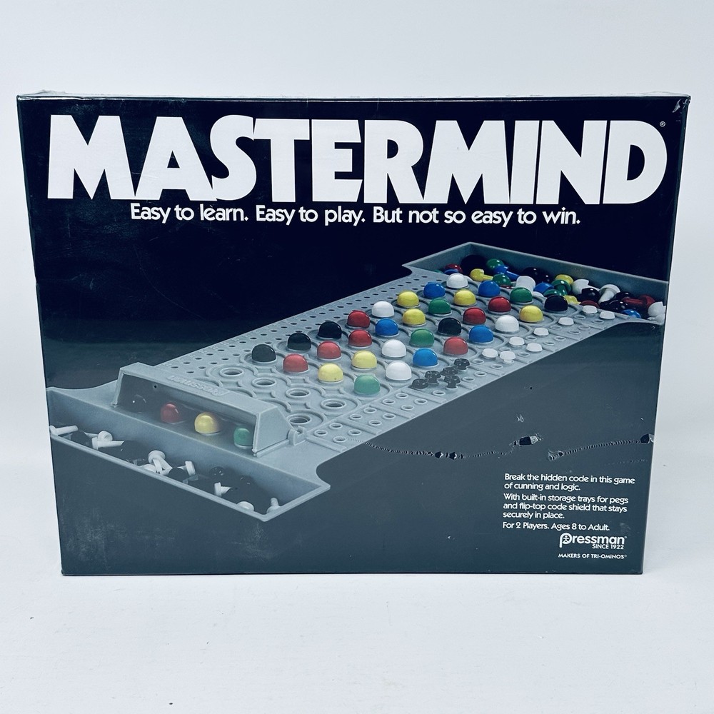 Pressman Mastermind Game Memory Strategy Board Game Target Exclusive Sealed