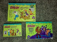 Vintage SCOOBY-DOO! Board Game lot! 3 games! All COMPLETE 1999 Pressman Games
