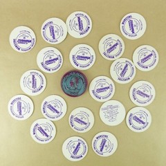 Plastic Pog Slammer Mummy Monster Slammer with 20 Pogs 1994 Slammer Whammers!