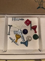 Vintage 1960 Parker Brothers CLUE Mystery Detective Complete Board Game