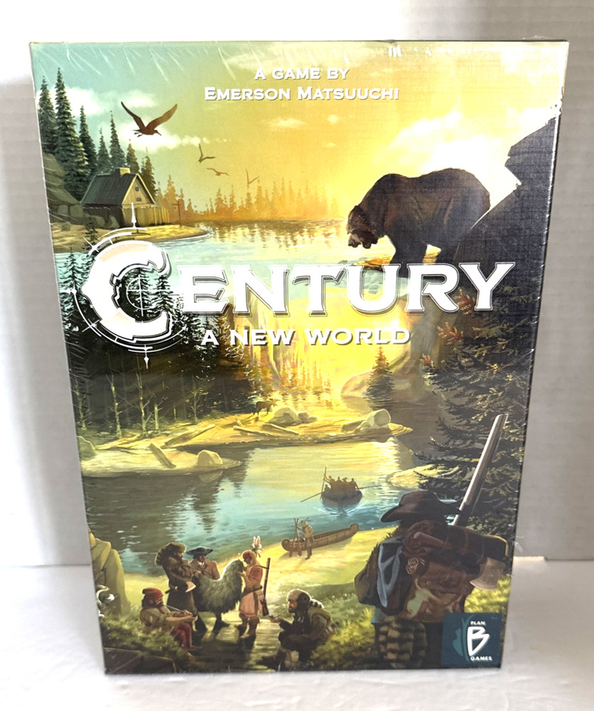 Century A New World Game: Asmodee Creative Thinking Strategy Board Game for 2-4