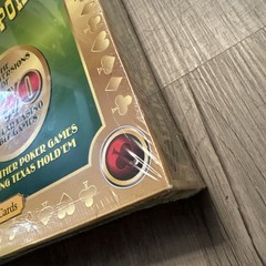 Let It Ride Three Card Poker Texas Hold ‘Em Home Casino Game Set SEALED
