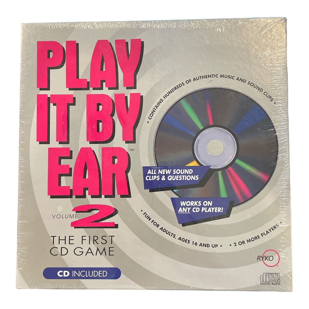 Play It By Ear Volume 2 the First Cd Game From 1992 Brand New Sealed Ryko