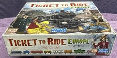 Ticket to Ride Europe Board Game | Alan R. Moon Days of Wonder | NEW Open Box