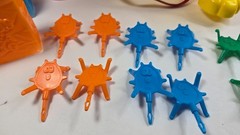 Vintage 1993 Fleas On Fred Tyco Game Tested Missing Pieces Damaged Box Heavy Use