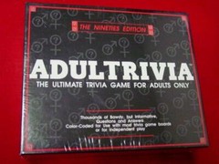 TDC Games – ADULTRIVIA – 90’s Edition – Ultimate Trivia Game For Adults (SEALED)