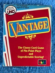 VANTAGE Strategy Card Game 1985 Uno International Games NEW Sealed