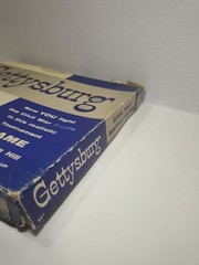 1961 Avalon Hill Gettysburg Civil War Battle Game #501 w/ Manual Map Vintage