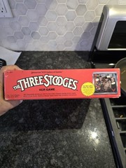 1986 “The Three Stooges” VCR Game Pressman Edition 100% Complete EUC