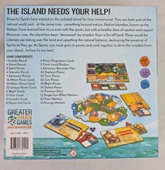 Spirit Island Board Game – Greater Than Games – Excellent 2016 Complete