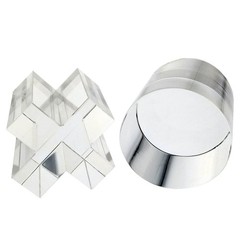 Luxury Acrylic Tic Tac Toe Game Clear Board Gold Pieces Coffee Table Decor