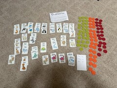 2001 Jax Sequence for Kids Game Replacement Various Piece Part Card Chip Tokens