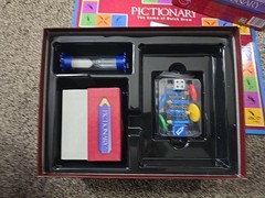 Pictionary 20th Anniversary Parker Brothers New Open Box 2007
