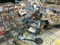 Core Space Get to the Shuttle Expansion Battle Systems Scifi Starship Mini YHP