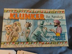 Rio Grande Boardgame Klunker Box – VG – Adult Owned – Great Condition