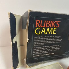 Vintage Rubik’s Cube Game 1982 Complete Ideal Toy Corp Peg Game Original Box-GS