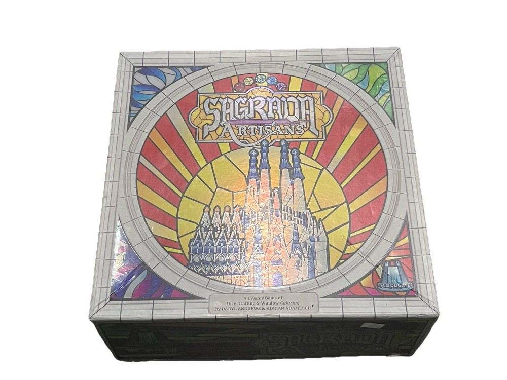 Sagrada Artisans Legacy Board Game – Used Campaign – See Description