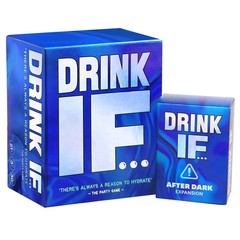 DRINK IF… Adult Drinking Party Game + After Dark Expansion Set – 800 Questi…