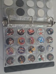 LOT of Vintage 1990’s POGS w/ Binder – 225 Pogs Total!