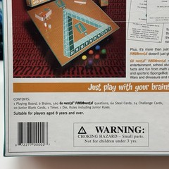 GO mental FUNDAmental Educational Question Game Ages 8+ Play With Your Brain NEW