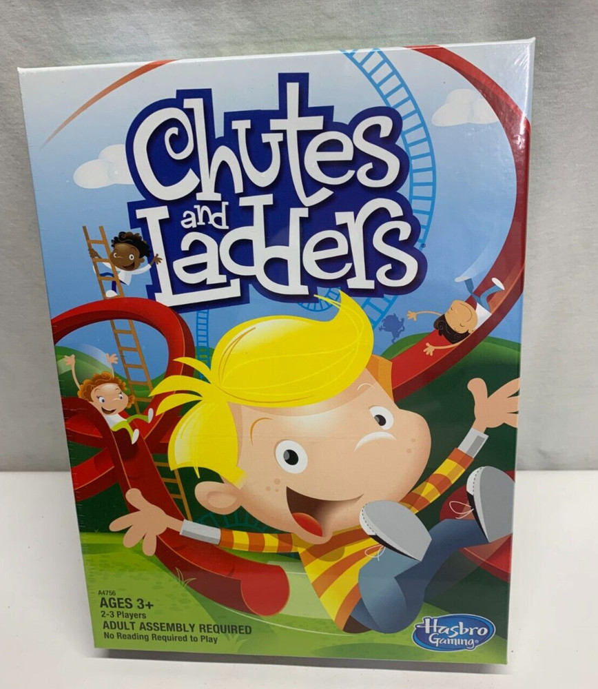 Chutes And Ladders Game By Hasbro Gaming BRAND NEW SEALED