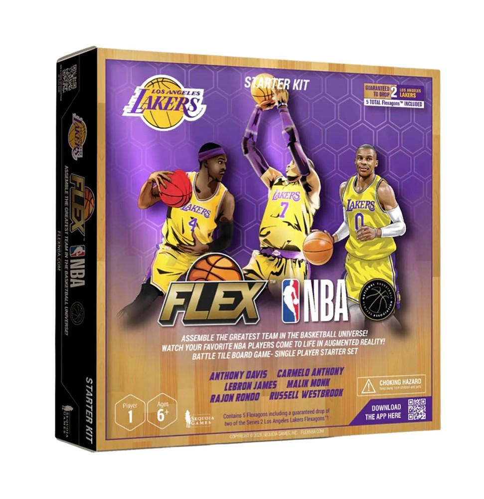 Flex NBA Series 2 Team Starter Set Los Angeles Lakers 2021-22 New Sequoia Games