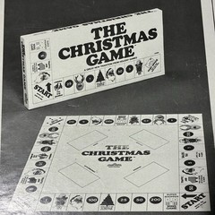 The Christmas Game Vintage Board Game Holiday Games 1980 Rare Good Condition