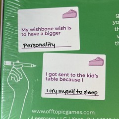 Friendsgiving Dinner Party Game for Family & Friends 4+ Players Ages 15+ Sealed