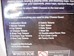 White Toe Games: The Quest for Cheese Board Game – Lots of Fun