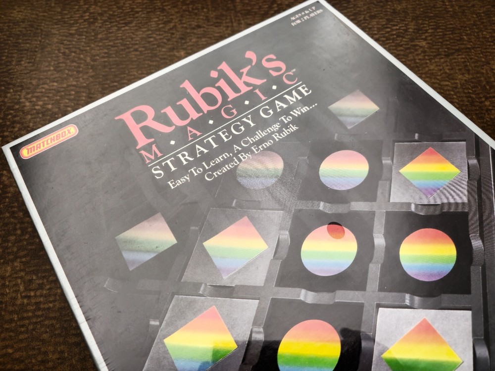 Rubik’s Magic – From the makers of Rublik’s Cube – Strategy Game – 1987 (SEALED)